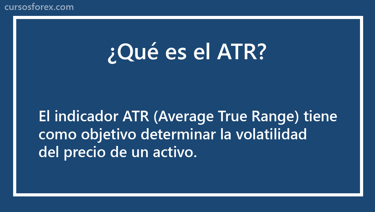 Qu Es El Indicador Atr Y C Mo Utilizarlo Cursos Forex